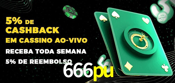 Promoções do cassino ao Vivo 666pu